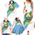 Djibouti Coat Of Arms Family Matching Summer Maxi Dress and Hawaiian Shirt With Flag Style - Wonder Print Shop