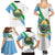 Djibouti Coat Of Arms Family Matching Summer Maxi Dress and Hawaiian Shirt With Flag Style - Wonder Print Shop