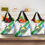 Djibouti Coat Of Arms Grocery Bag With Flag Style