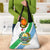 Djibouti Coat Of Arms Grocery Bag With Flag Style