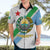 Djibouti Coat Of Arms Hawaiian Shirt With Flag Style - Wonder Print Shop