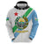 Djibouti Coat Of Arms Hoodie With Flag Style - Wonder Print Shop