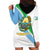 Djibouti Coat Of Arms Hoodie Dress With Flag Style - Wonder Print Shop