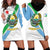 Djibouti Coat Of Arms Hoodie Dress With Flag Style - Wonder Print Shop