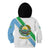 Djibouti Coat Of Arms Kid Hoodie With Flag Style - Wonder Print Shop