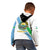 Djibouti Coat Of Arms Kid Hoodie With Flag Style - Wonder Print Shop