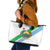 Djibouti Coat Of Arms Leather Tote Bag With Flag Style - Wonder Print Shop