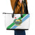 Djibouti Coat Of Arms Leather Tote Bag With Flag Style - Wonder Print Shop