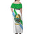 Djibouti Coat Of Arms Off Shoulder Maxi Dress With Flag Style - Wonder Print Shop