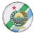 Djibouti Coat Of Arms Spare Tire Cover With Flag Style - Wonder Print Shop