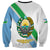 Djibouti Coat Of Arms Sweatshirt With Flag Style - Wonder Print Shop