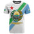 Djibouti Coat Of Arms T Shirt With Flag Style - Wonder Print Shop