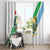 Djibouti Coat Of Arms Window Curtain With Flag Style - Wonder Print Shop