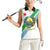 Djibouti Coat Of Arms Women Sleeveless Polo Shirt With Flag Style - Wonder Print Shop