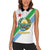 Djibouti Coat Of Arms Women Sleeveless Polo Shirt With Flag Style - Wonder Print Shop