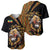 Ethiopia Baseball Jersey Ethiopian Lion Style Pattern - Wonder Print Shop