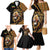 Ethiopia Family Matching Mermaid Dress and Hawaiian Shirt Ethiopian Lion Style Pattern - Wonder Print Shop