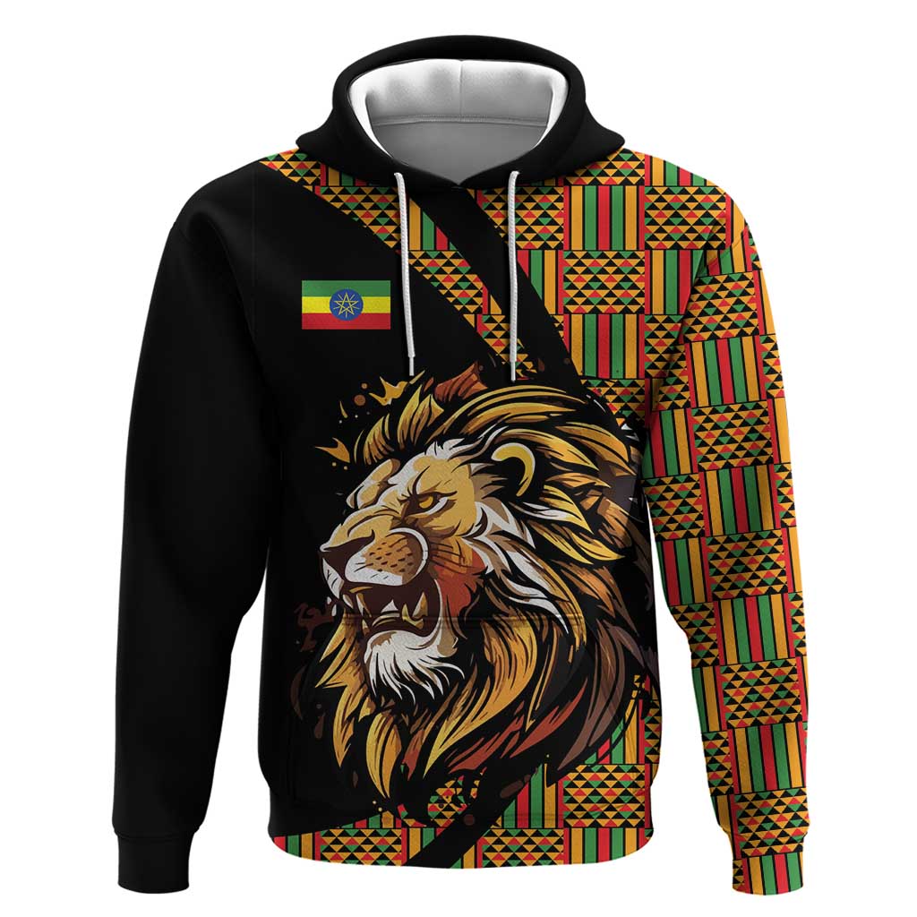 Ethiopia Hoodie Ethiopian Lion Style Pattern