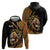 Ethiopia Hoodie Ethiopian Lion Style Pattern - Wonder Print Shop