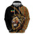 Ethiopia Hoodie Ethiopian Lion Style Pattern - Wonder Print Shop