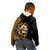 Ethiopia Kid Hoodie Ethiopian Lion Style Pattern - Wonder Print Shop