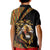 Ethiopia Kid Polo Shirt Ethiopian Lion Style Pattern - Wonder Print Shop