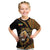 Ethiopia Kid T Shirt Ethiopian Lion Style Pattern - Wonder Print Shop