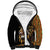 Ethiopia Sherpa Hoodie Ethiopian Lion Style Pattern