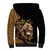 Ethiopia Sherpa Hoodie Ethiopian Lion Style Pattern