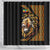 Ethiopia Shower Curtain Ethiopian Lion Style Pattern