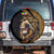 Ethiopia Spare Tire Cover Ethiopian Lion Style Pattern