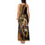 Ethiopia Tank Maxi Dress Ethiopian Lion Style Pattern