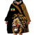 Ethiopia Wearable Blanket Hoodie Ethiopian Lion Style Pattern - Wonder Print Shop