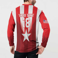Custom Liberia Football Button Sweatshirt Lone Stars Go Champion