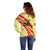 Custom Spain Football Off Shoulder Sweater Sport Style - Wonder Print Shop