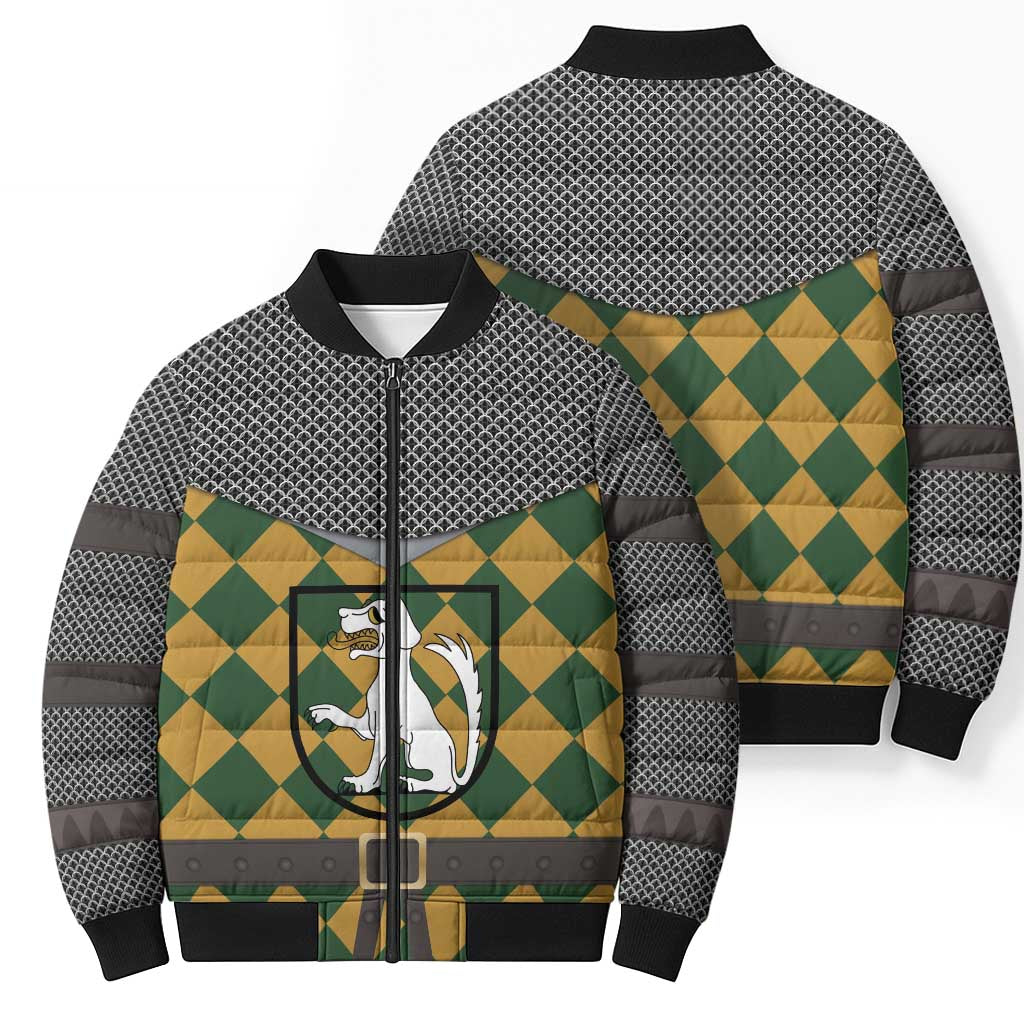 Knights Germany Costumes Bomber Puffer Jacket - Wonder Print Shop