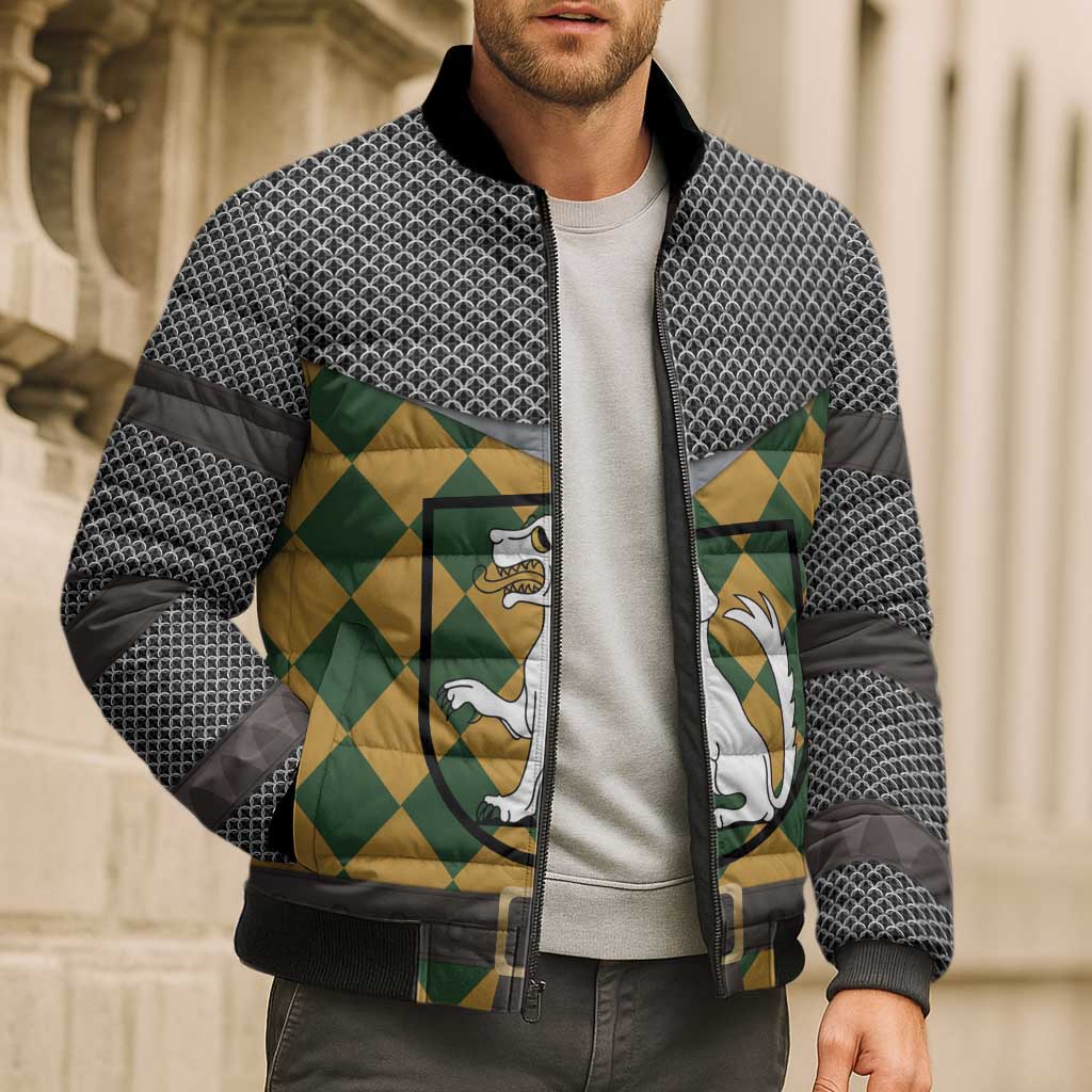 Knights Germany Costumes Bomber Puffer Jacket - Wonder Print Shop