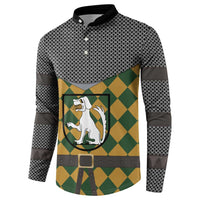 Knights Germany Costumes Button Sweatshirt - Wonder Print Shop