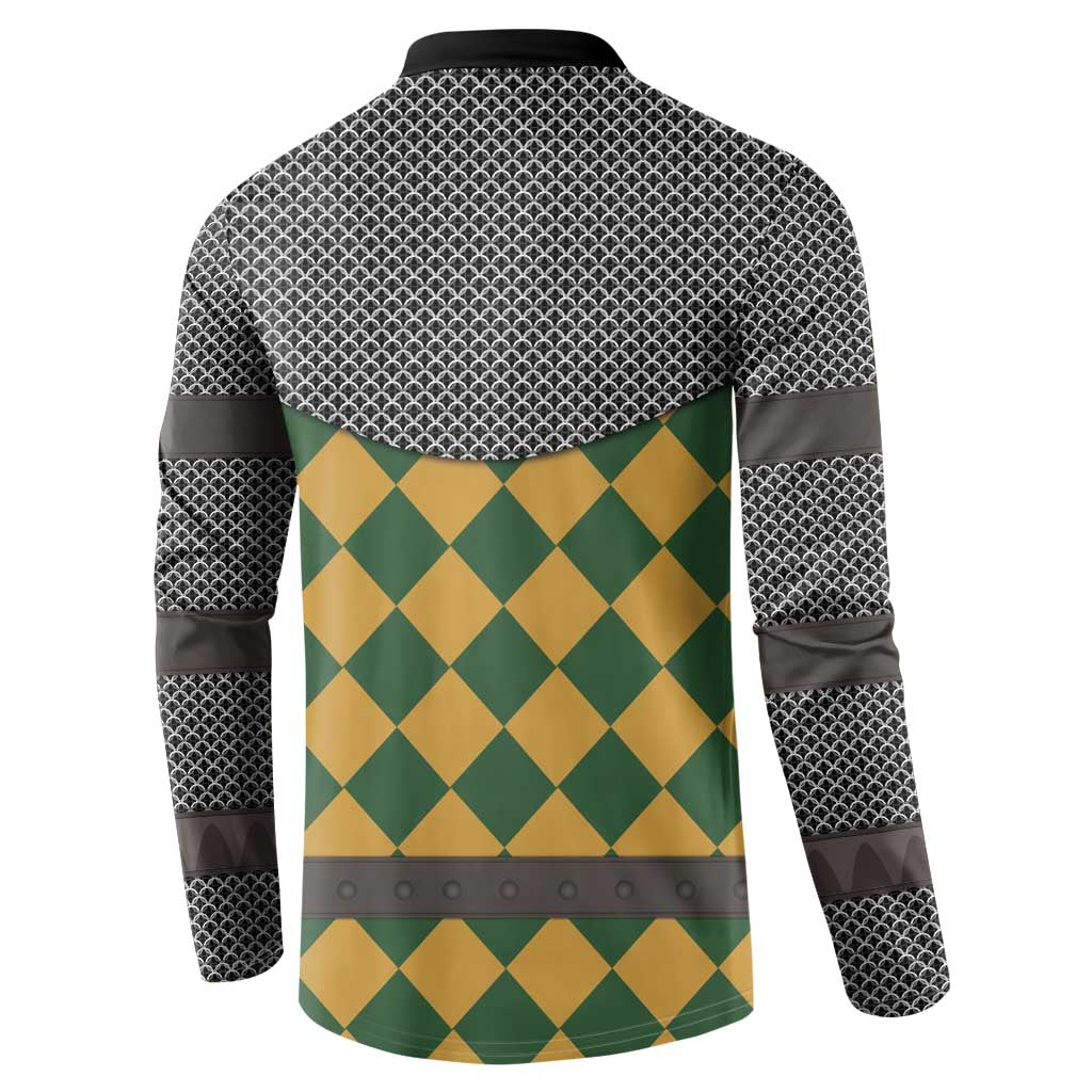 Knights Germany Costumes Button Sweatshirt - Wonder Print Shop