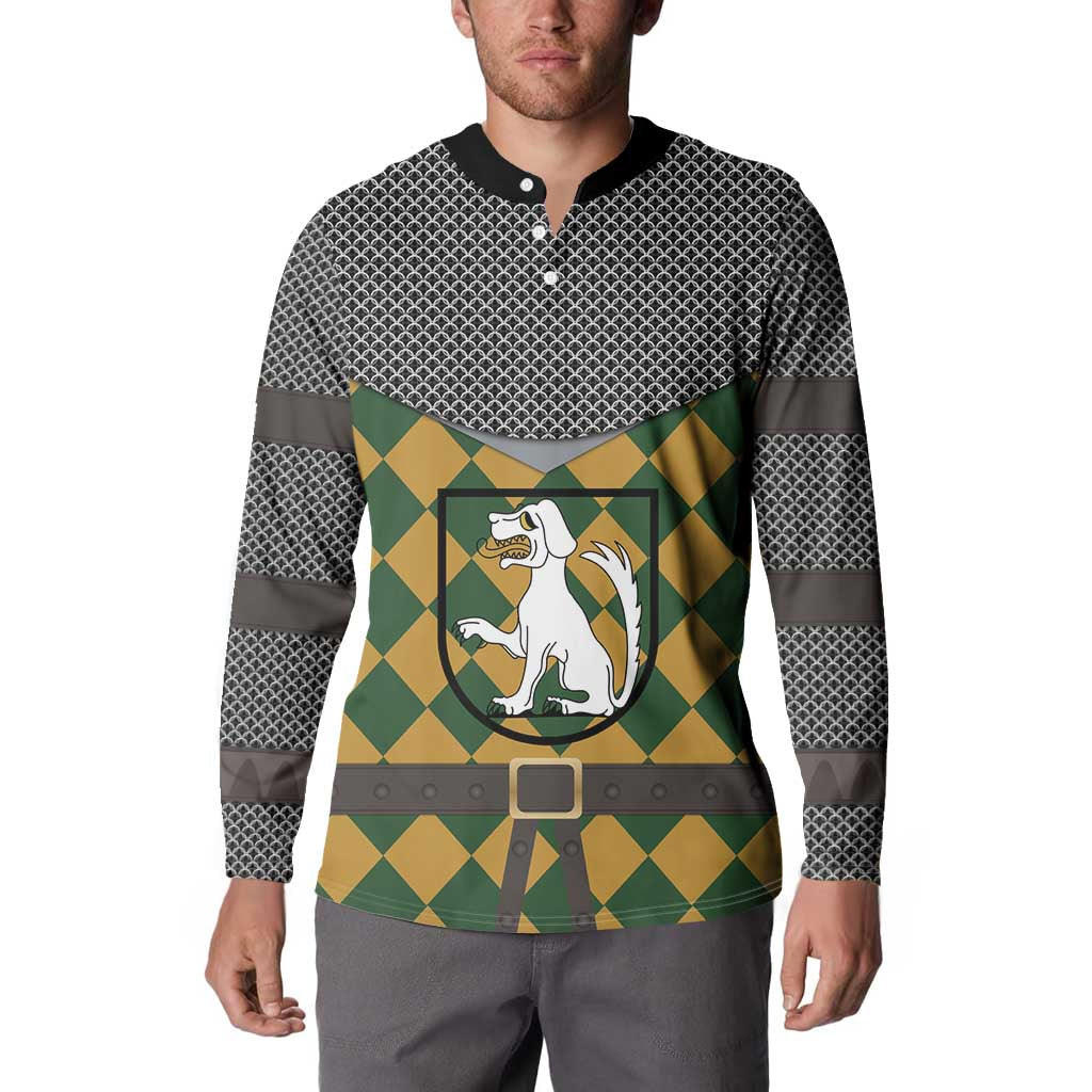 Knights Germany Costumes Button Sweatshirt - Wonder Print Shop