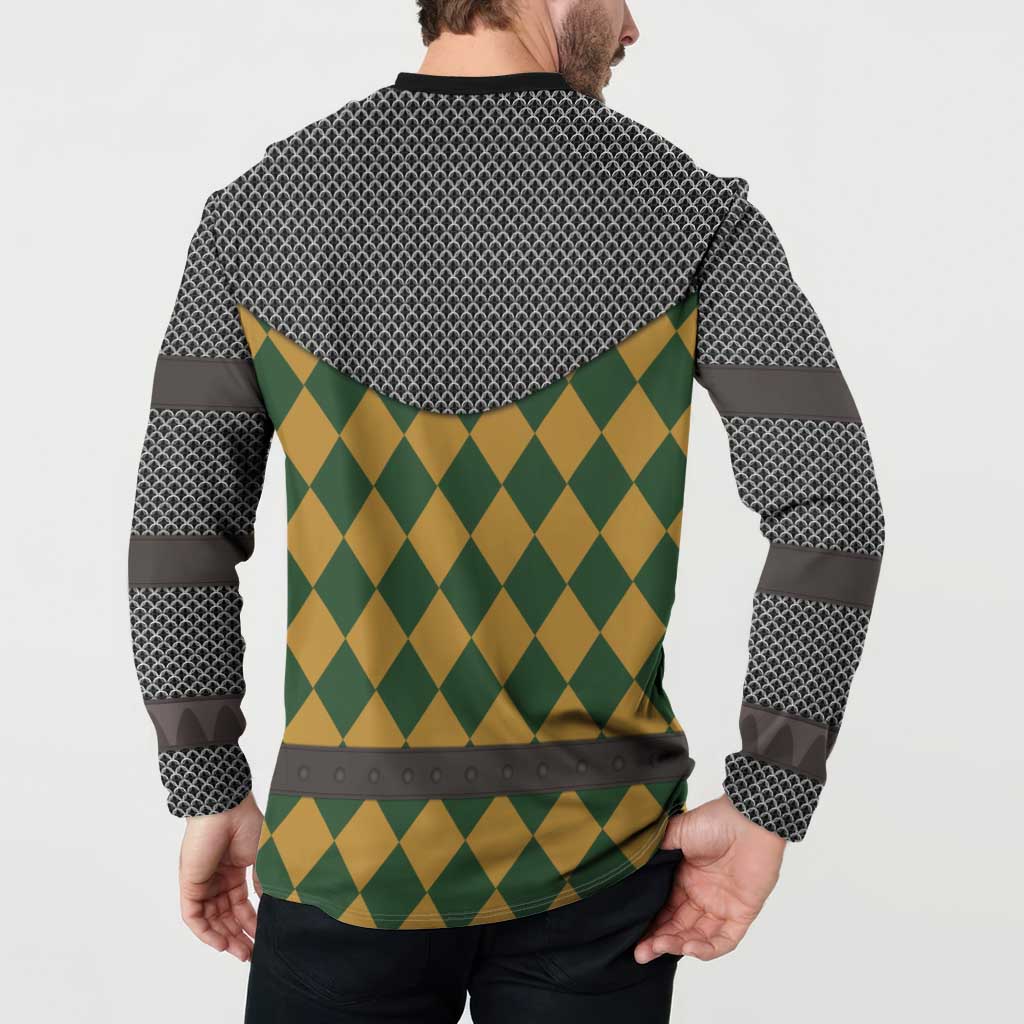 Knights Germany Costumes Button Sweatshirt - Wonder Print Shop
