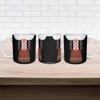 Oktoberfest Dirndl Costume Ceramic Mug German Beer Festival - Wonder Print Shop