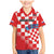 Custom Croatia Checkerboard Family Matching Mermaid Dress and Hawaiian Shirt With Coat Of Arms - Wonder Print Shop