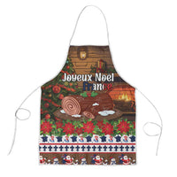 France Christmas Apron Buche De Noel - Wonder Print Shop