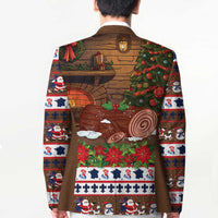 France Christmas Blazer Buche De Noel - Wonder Print Shop