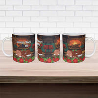 France Christmas Ceramic Mug Buche De Noel - Wonder Print Shop