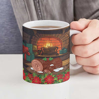 France Christmas Ceramic Mug Buche De Noel - Wonder Print Shop