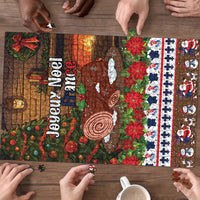 France Christmas Puzzle Buche De Noel - Wonder Print Shop