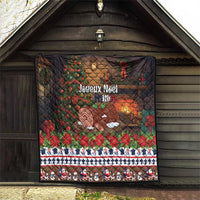 France Christmas Quilt Buche De Noel - Wonder Print Shop