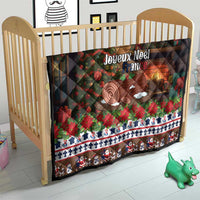 France Christmas Quilt Buche De Noel - Wonder Print Shop
